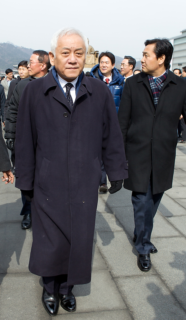 정치 정당 민주당 장외집회 광화문