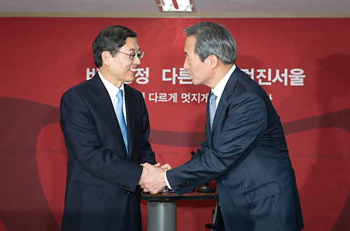 정치/서울시장/지방선거/김황식/정몽준/